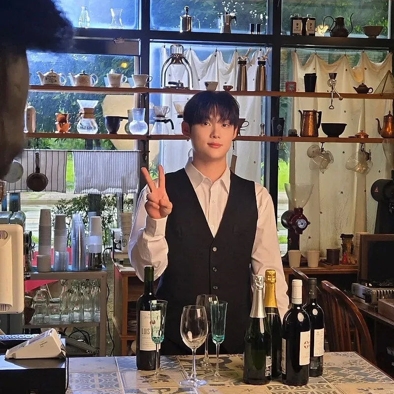 Recent activity shot of Choi Jaemyeong