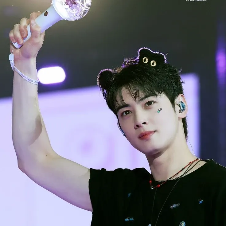 Recent activity shot of Cha Eunwoo