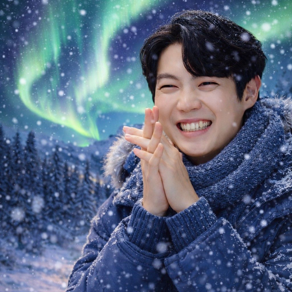 A moment captured by a fan of Son Taejin