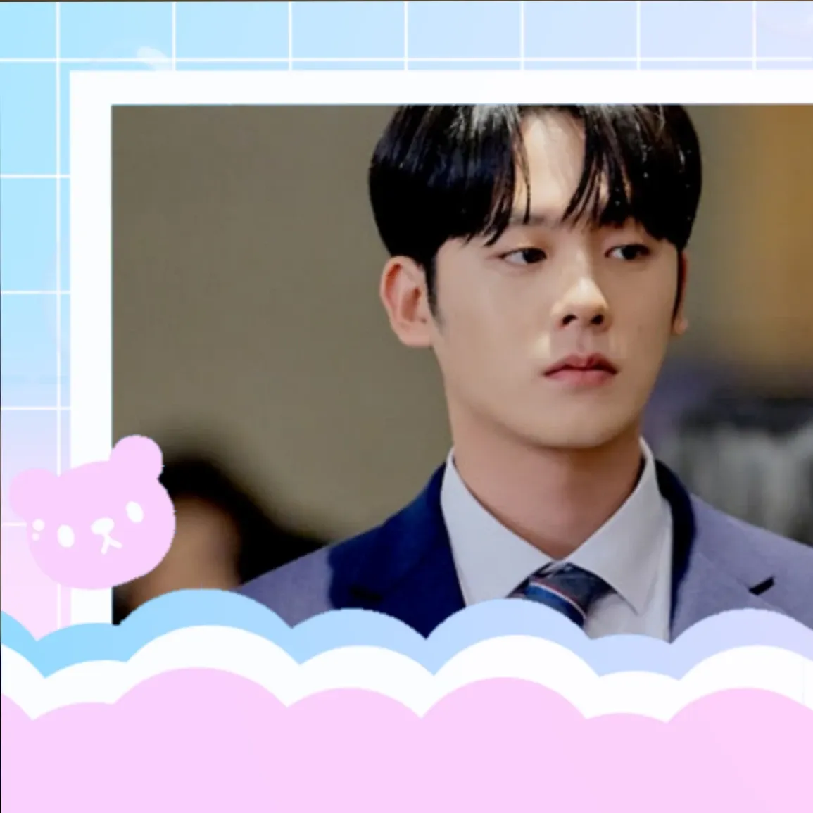Behind-the-scenes cut of Lee Jungha