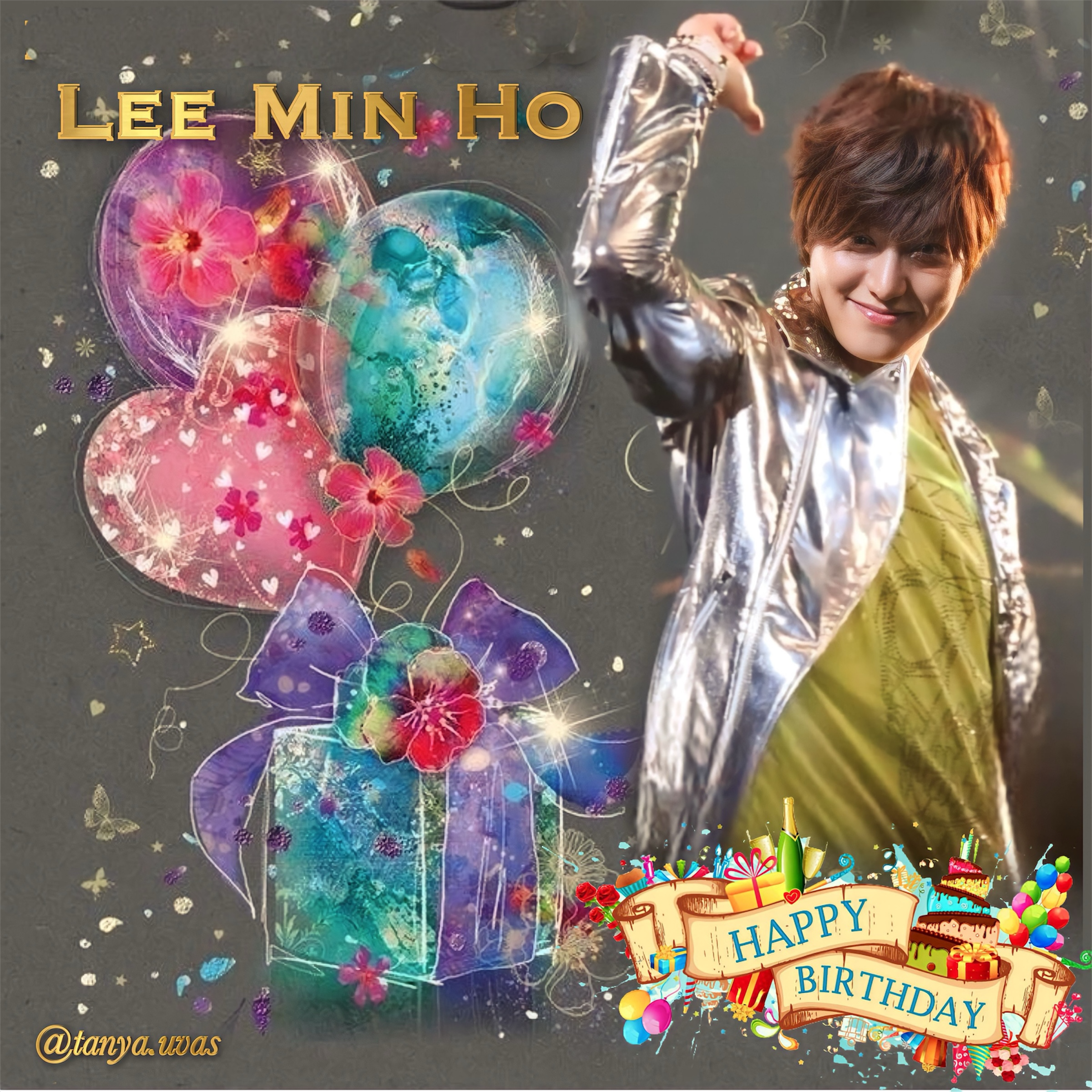 Recent activity shot of Lee Minho