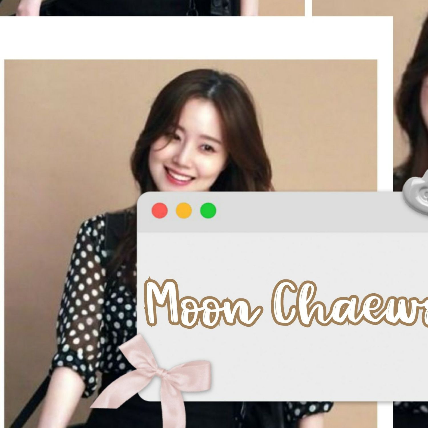 Recent activity shot of Moon Chaewon