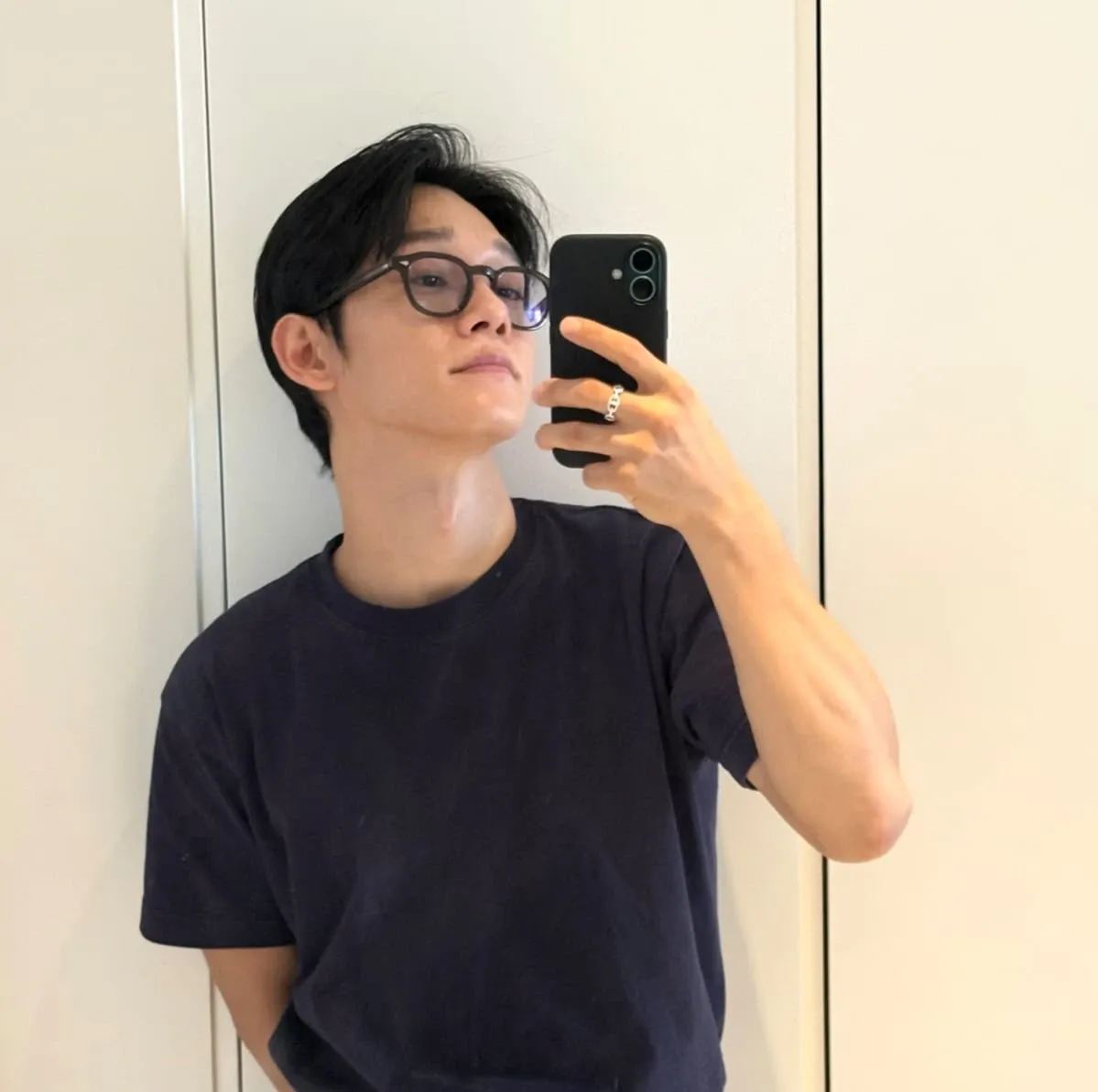 Recent activity shot of Baekhyun