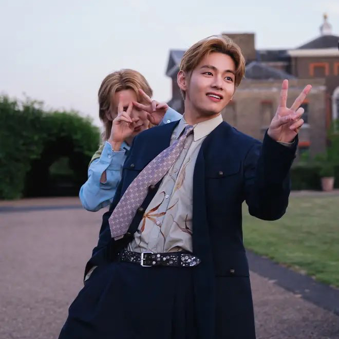 Behind-the-scenes cut of Kim Taehyung (V)