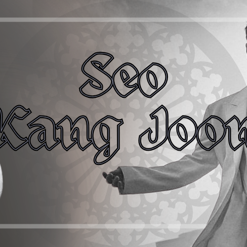 Behind-the-scenes cut of Seo Kangjoon