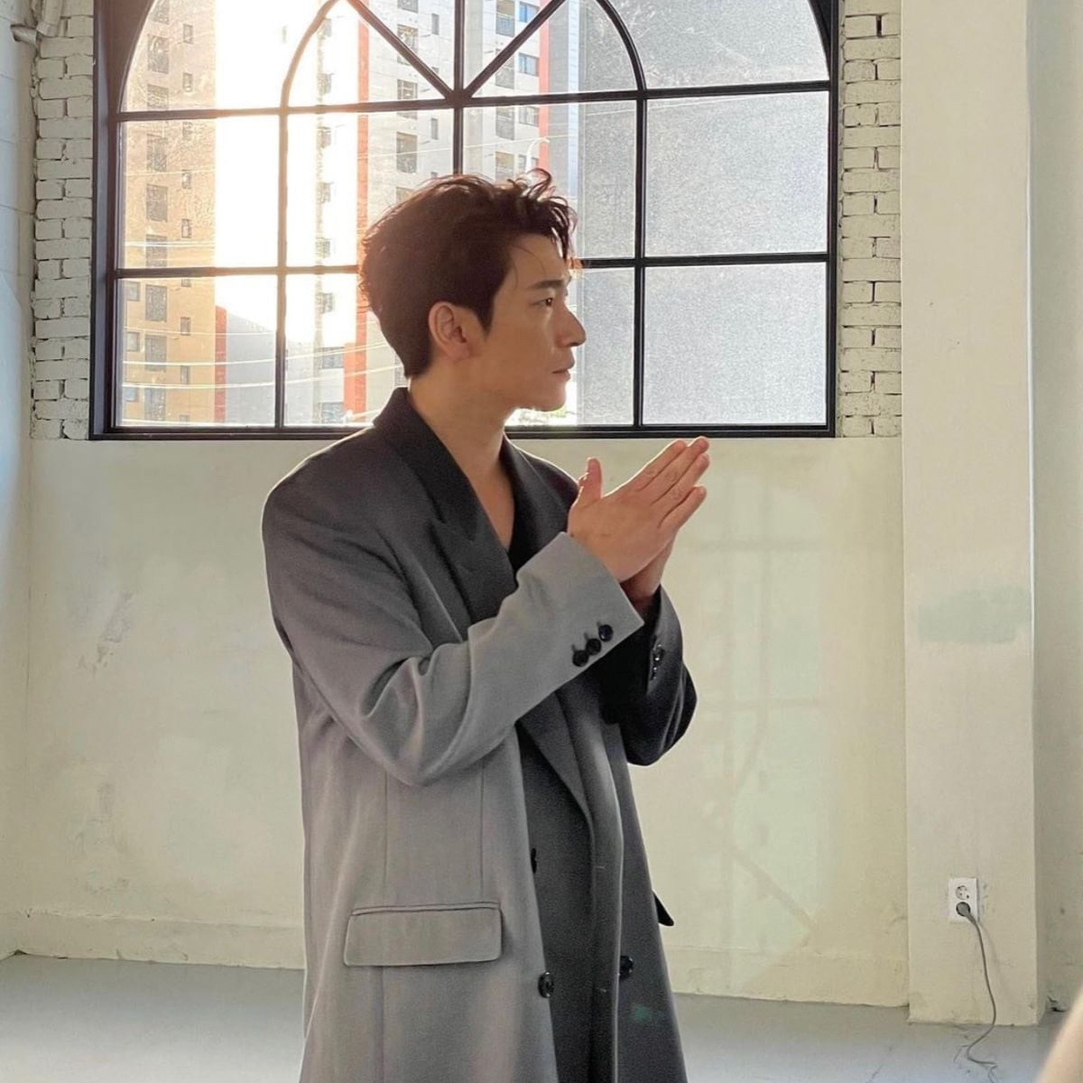 A moment captured by a fan of Cho Seungwoo 