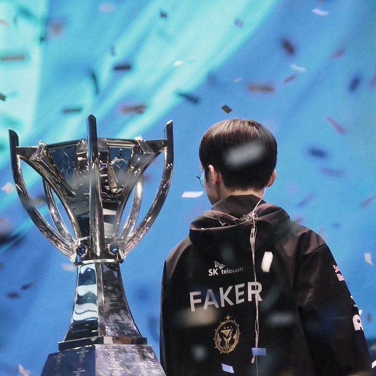 Cuplikan di balik layar dari Faker