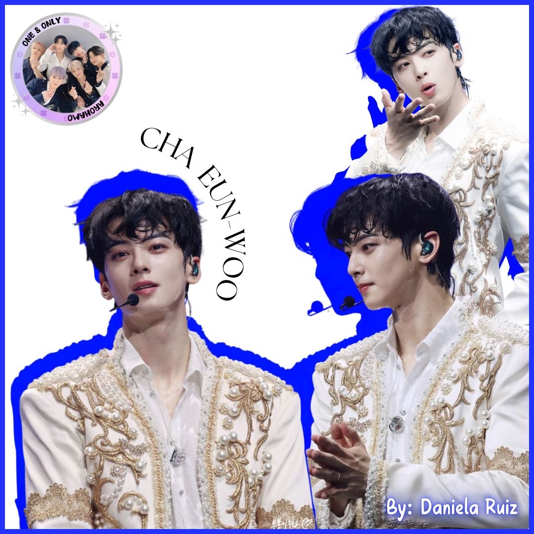 Behind-the-scenes cut of Cha Eunwoo