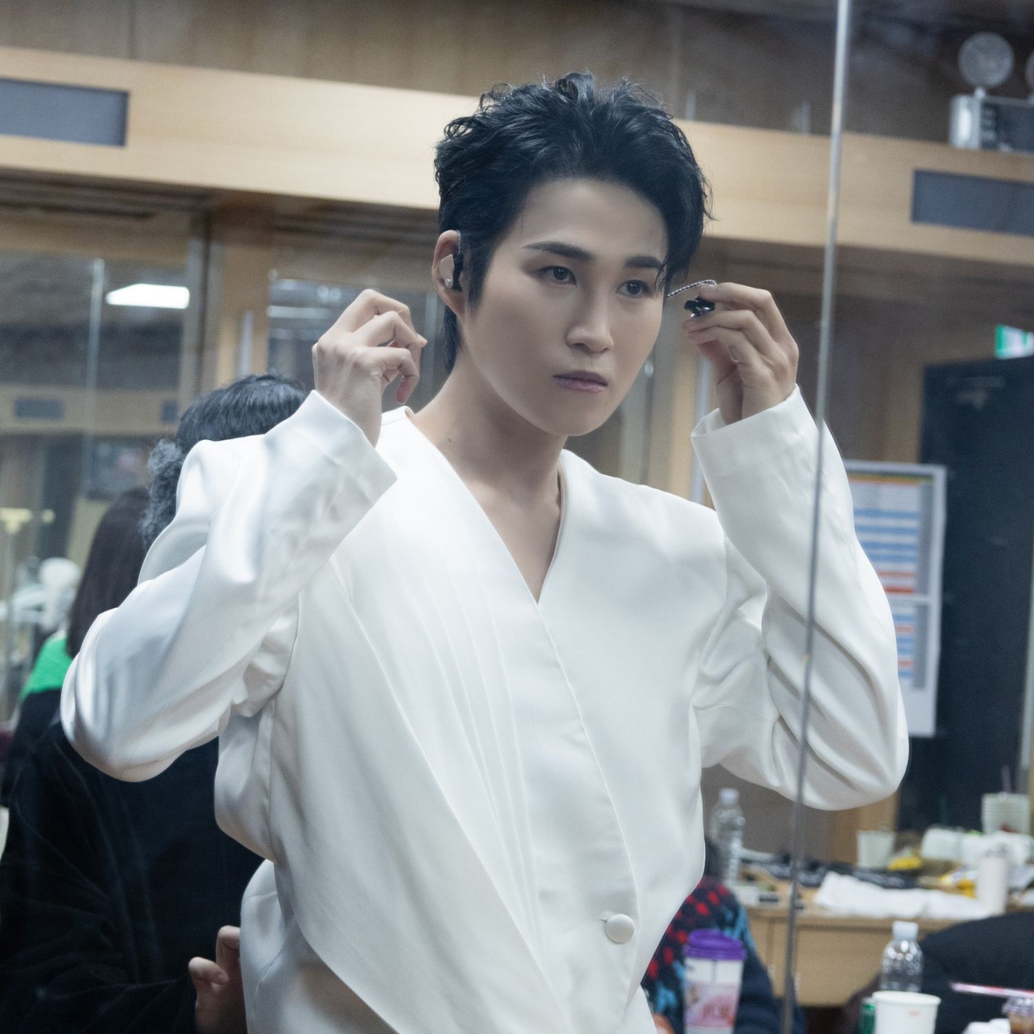 粉丝拍下的金熙栽瞬间