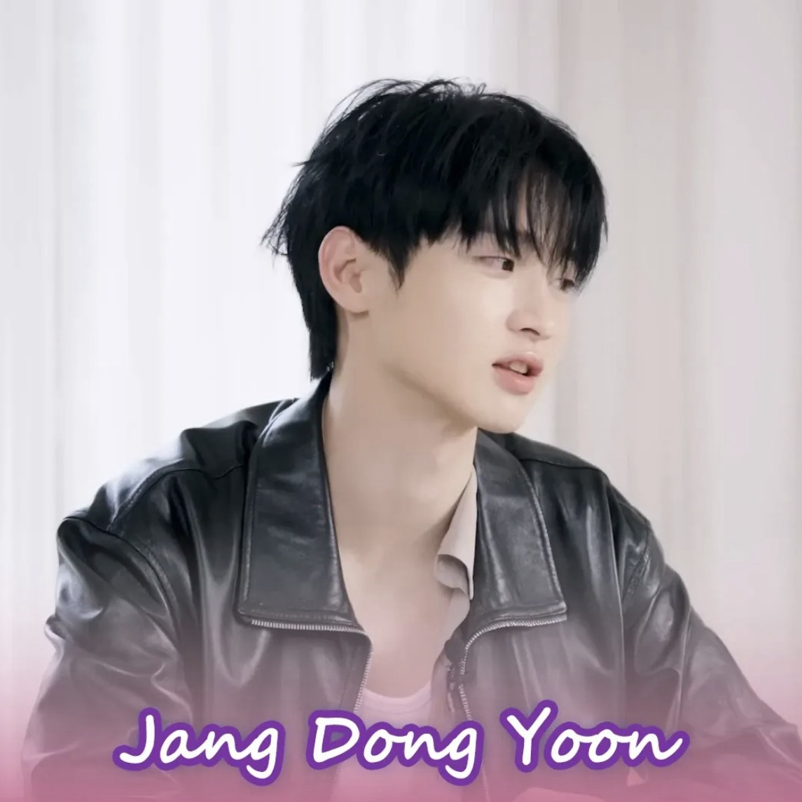 Behind-the-scenes cut of Jang Dongyoon