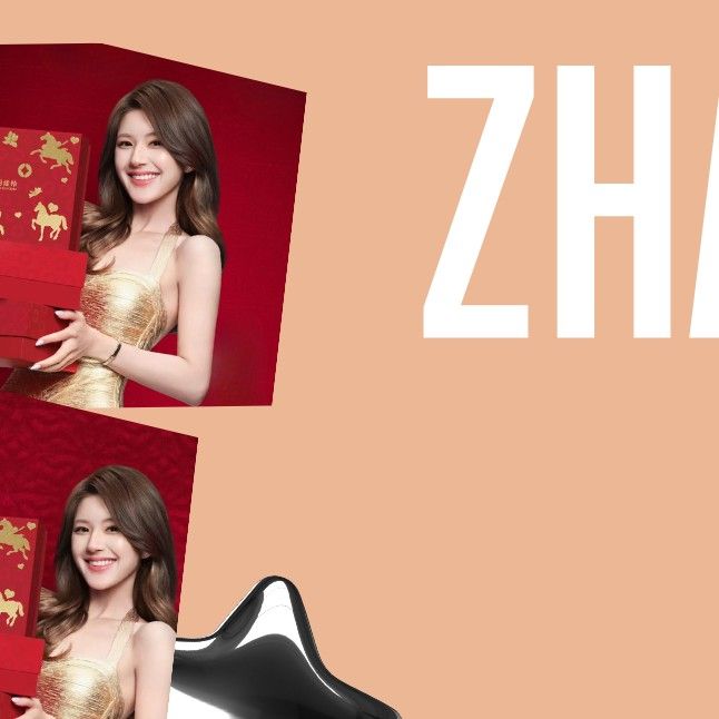 A moment captured by a fan of Zhao Lusi