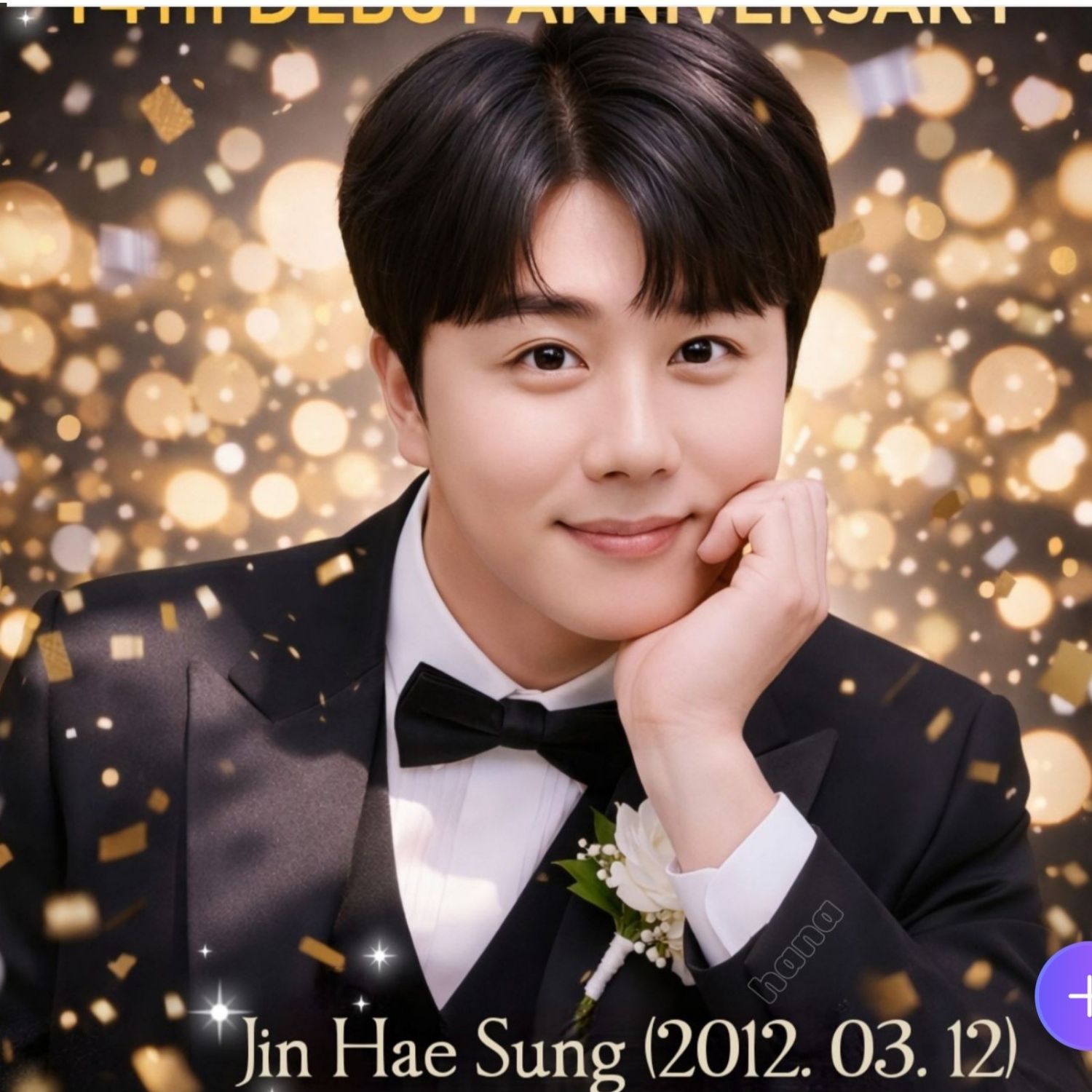 Behind-the-scenes cut of Jin Haesung