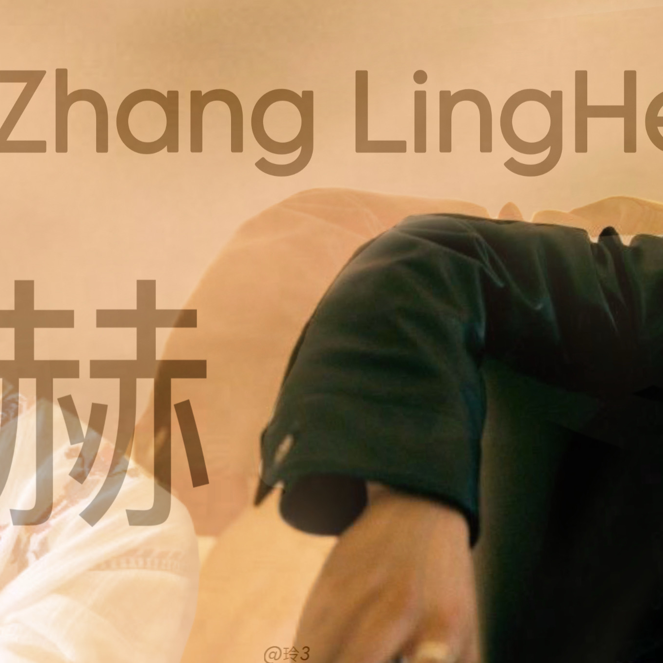 A moment captured by a fan of Zhang Linghe