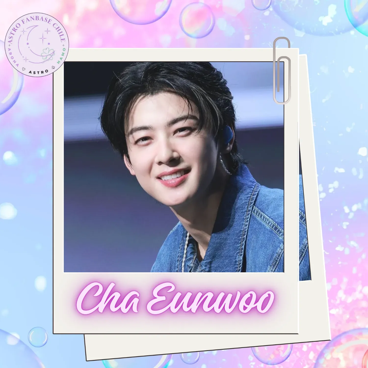 Behind-the-scenes cut of Cha Eunwoo