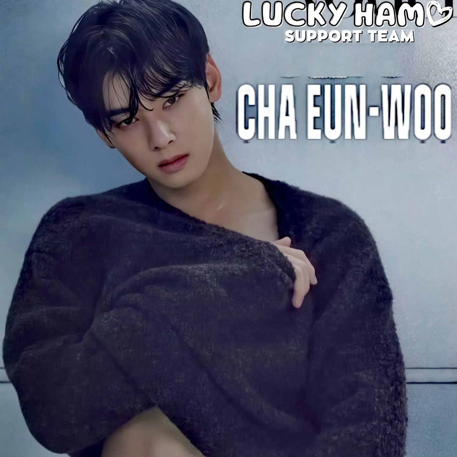 Behind-the-scenes cut of Cha Eunwoo