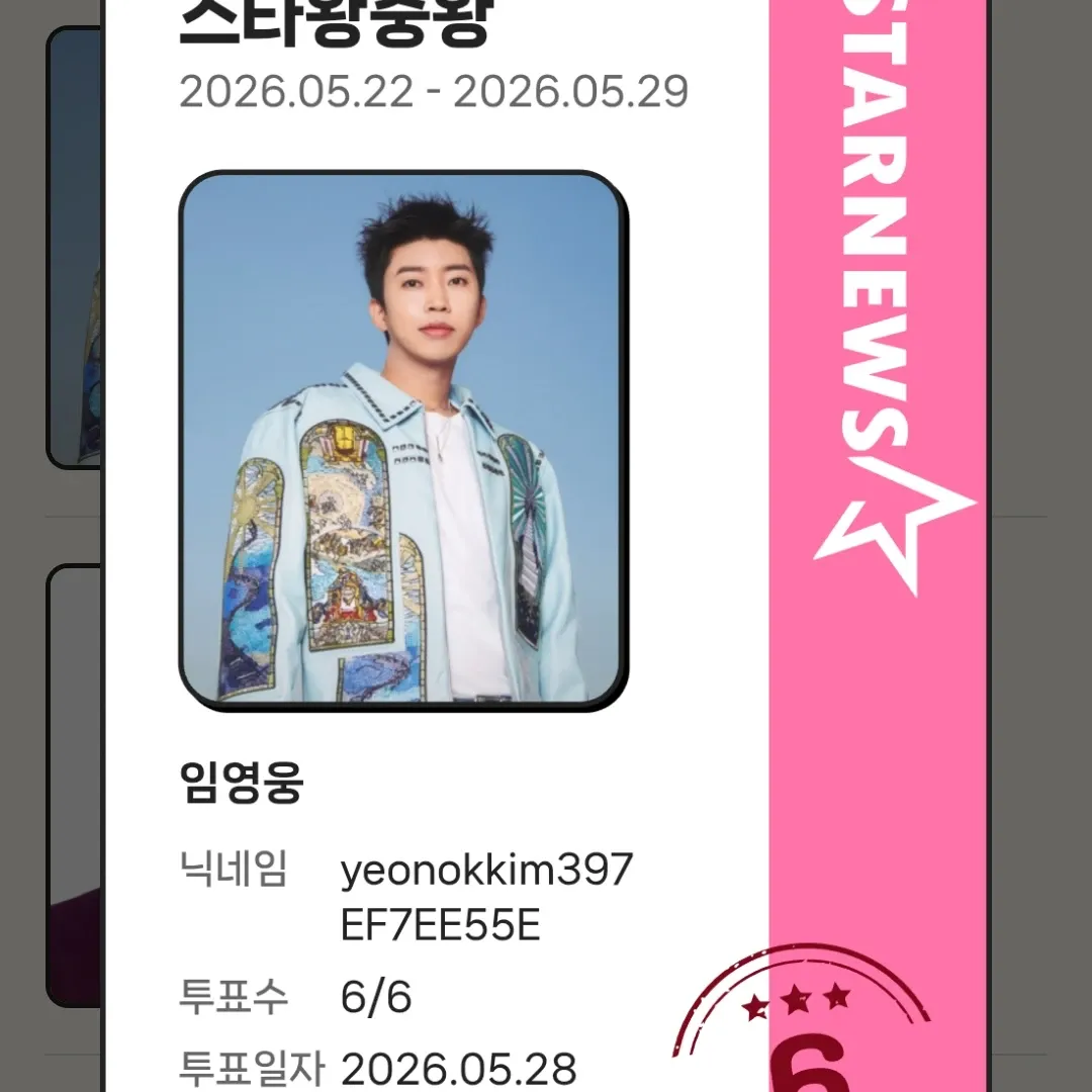 임영웅 팬이 찍은 순간