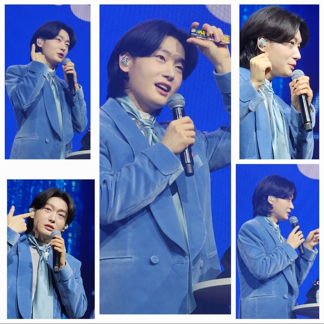 A moment captured by a fan of Kim Yongbin