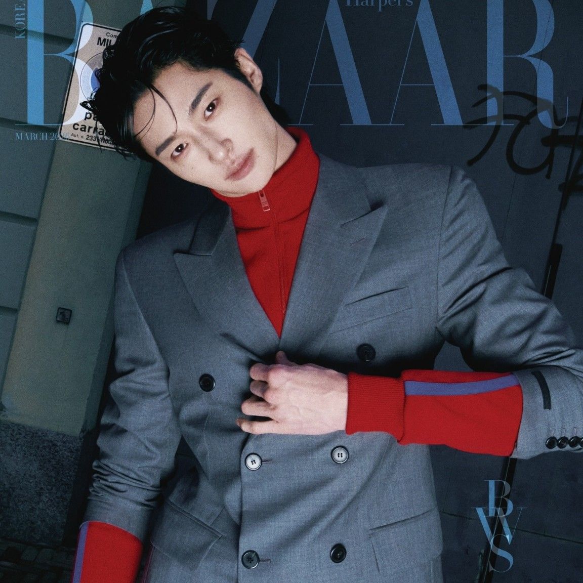 Behind-the-scenes cut of Byeon Wooseok