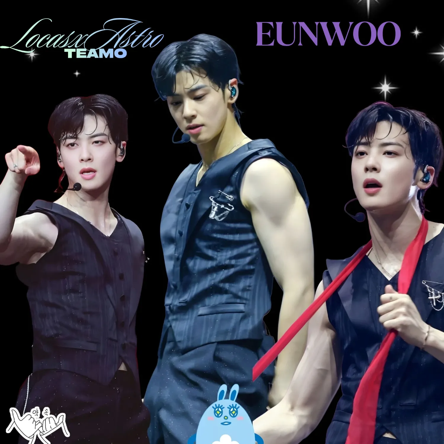 Recent activity shot of Cha Eunwoo