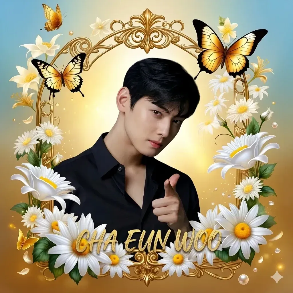 Recent activity shot of Cha Eunwoo