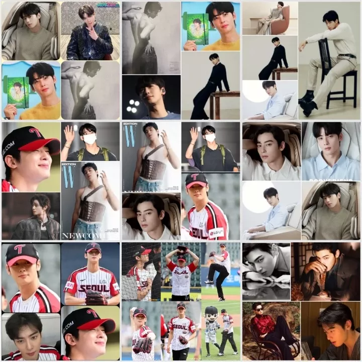 Behind-the-scenes cut of Cha Eunwoo