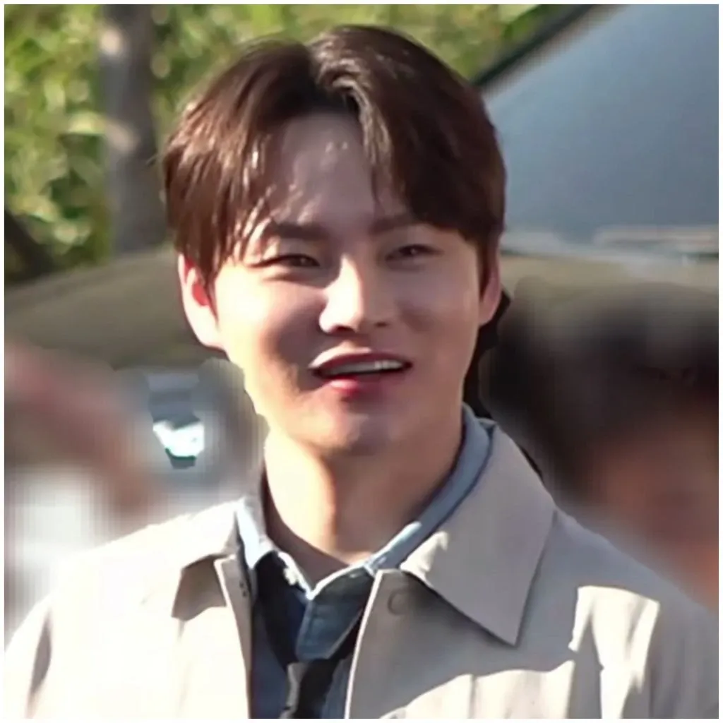 Behind-the-scenes cut of Park Seojin