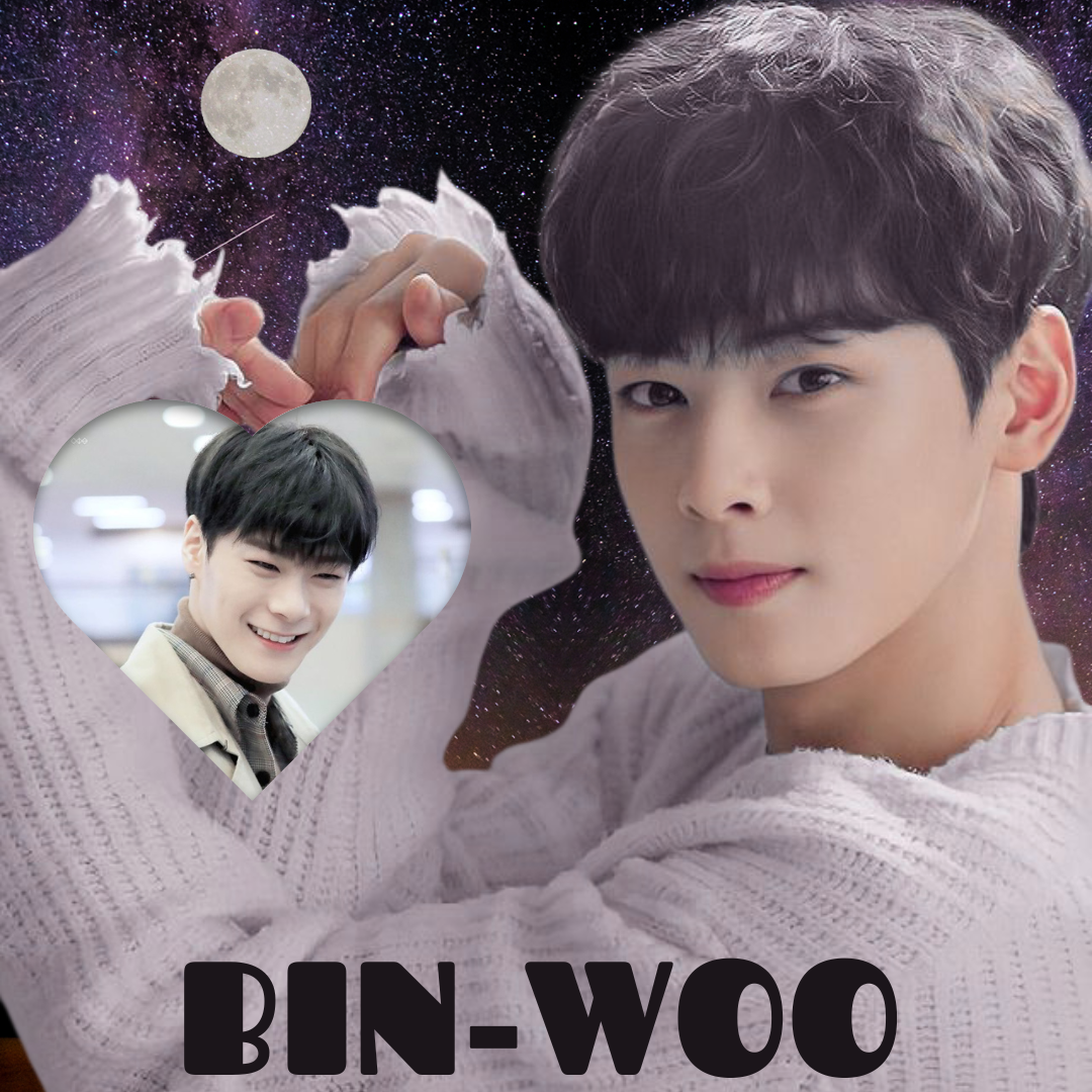 Behind-the-scenes cut of Cha Eunwoo