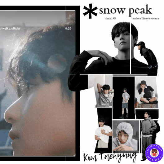 A moment captured by a fan of Kim Taehyung (V)