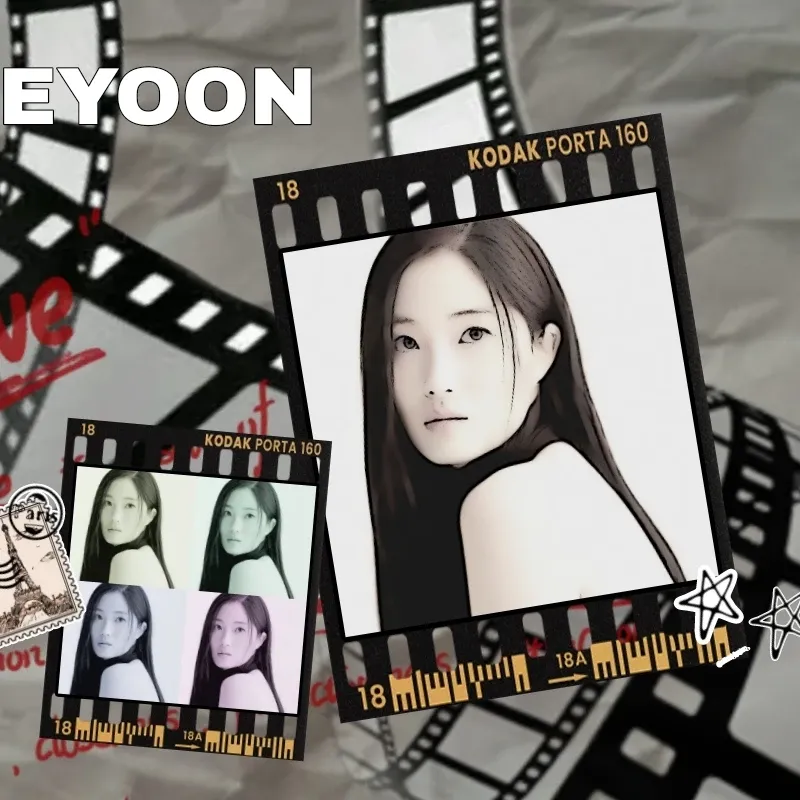 Behind-the-scenes cut of Kim Hyeyoon
