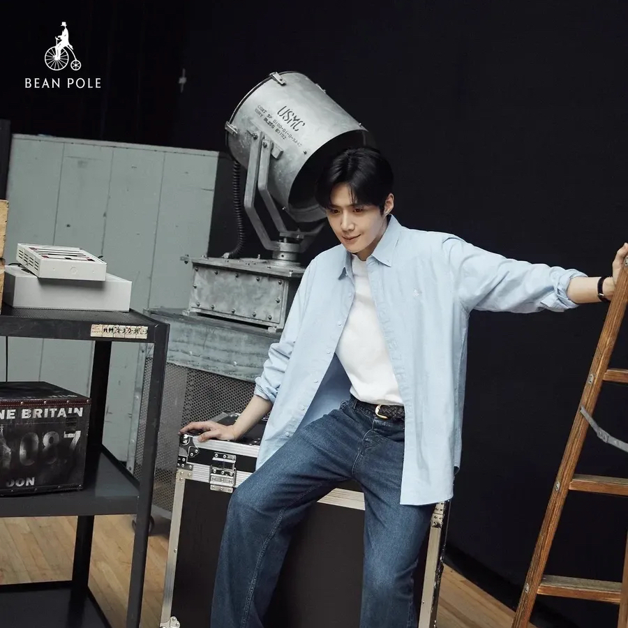 Behind-the-scenes cut of Kim Seonho
