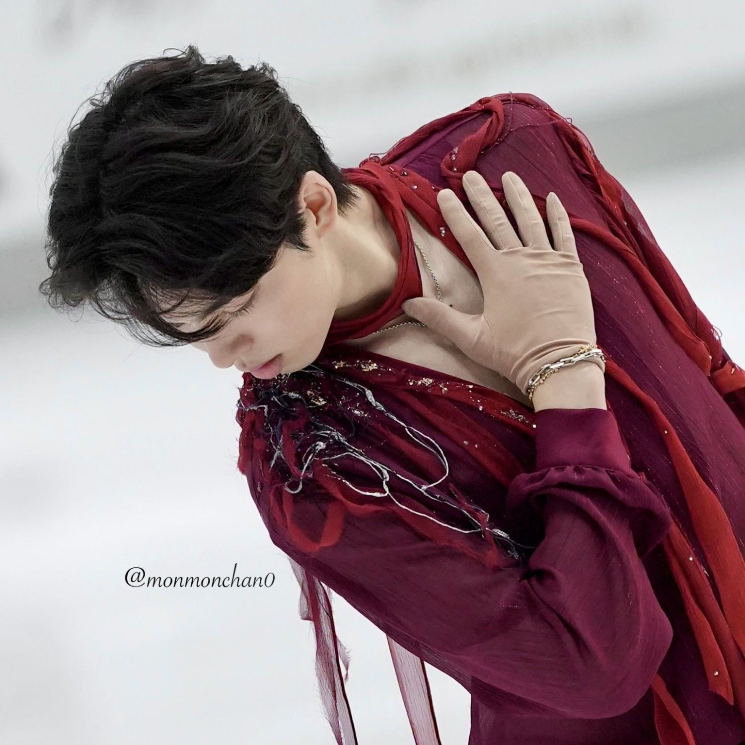 A moment captured by a fan of Cha Junhwan