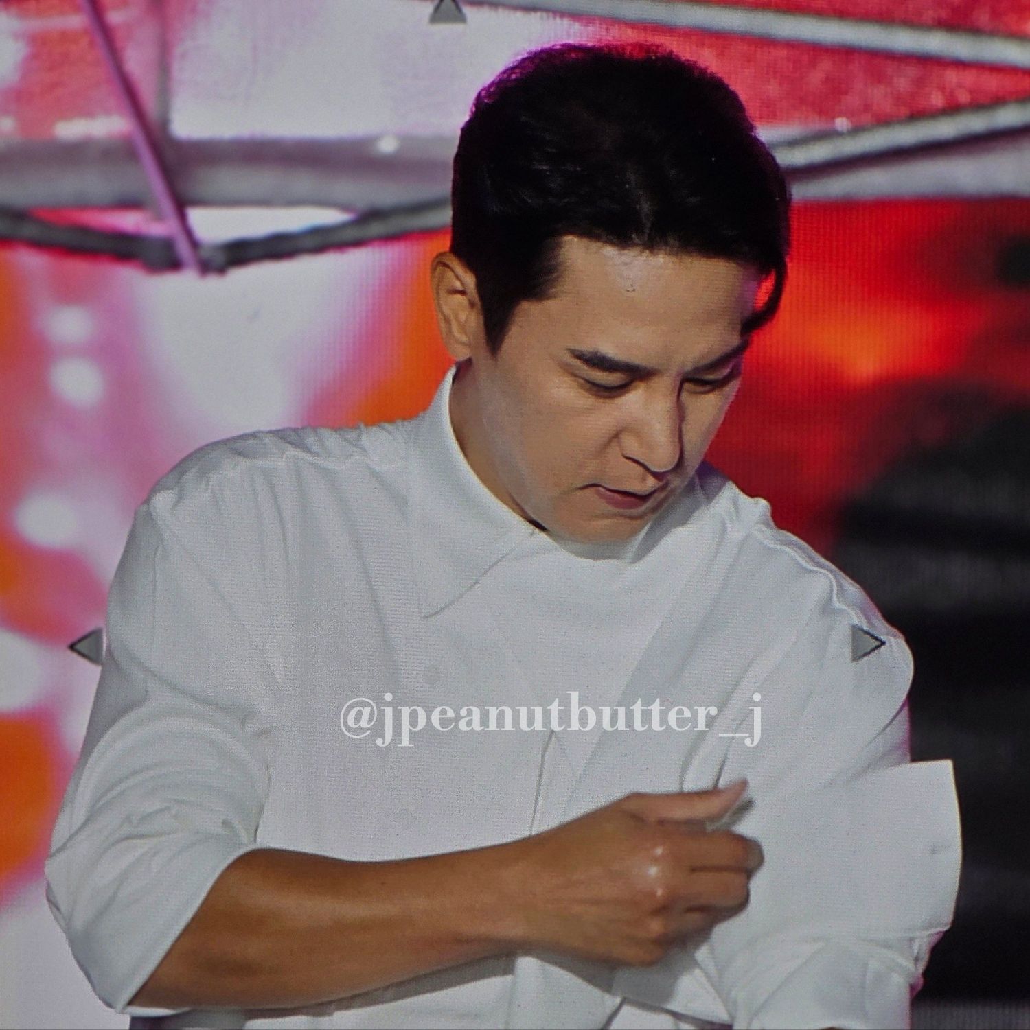 A moment captured by a fan of Jang Minho