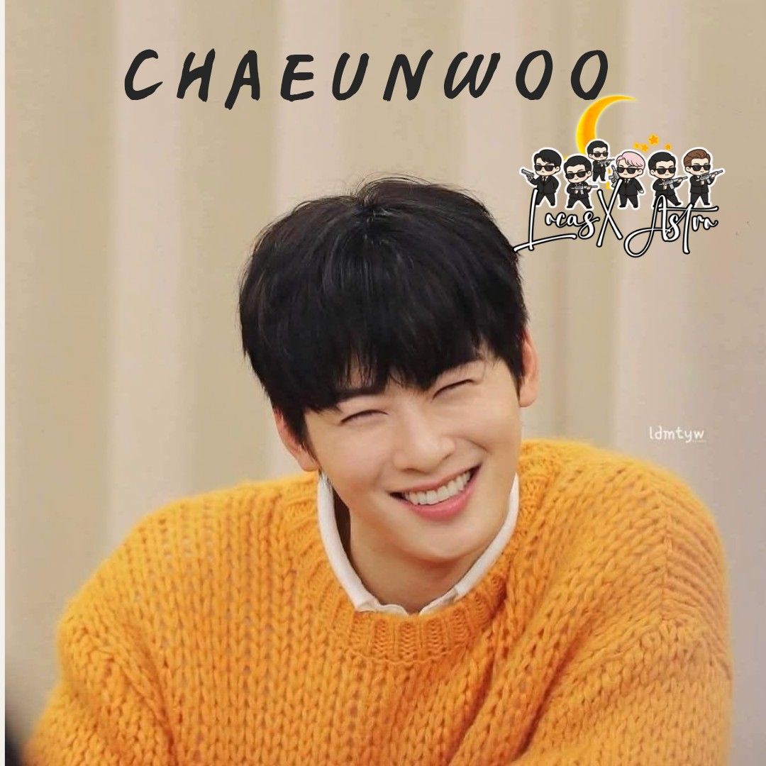 Behind-the-scenes cut of Cha Eunwoo