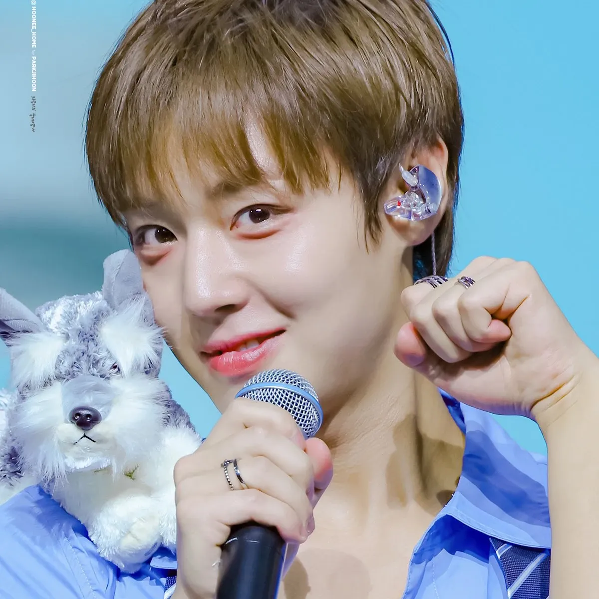 Behind-the-scenes cut of Park Jihoon