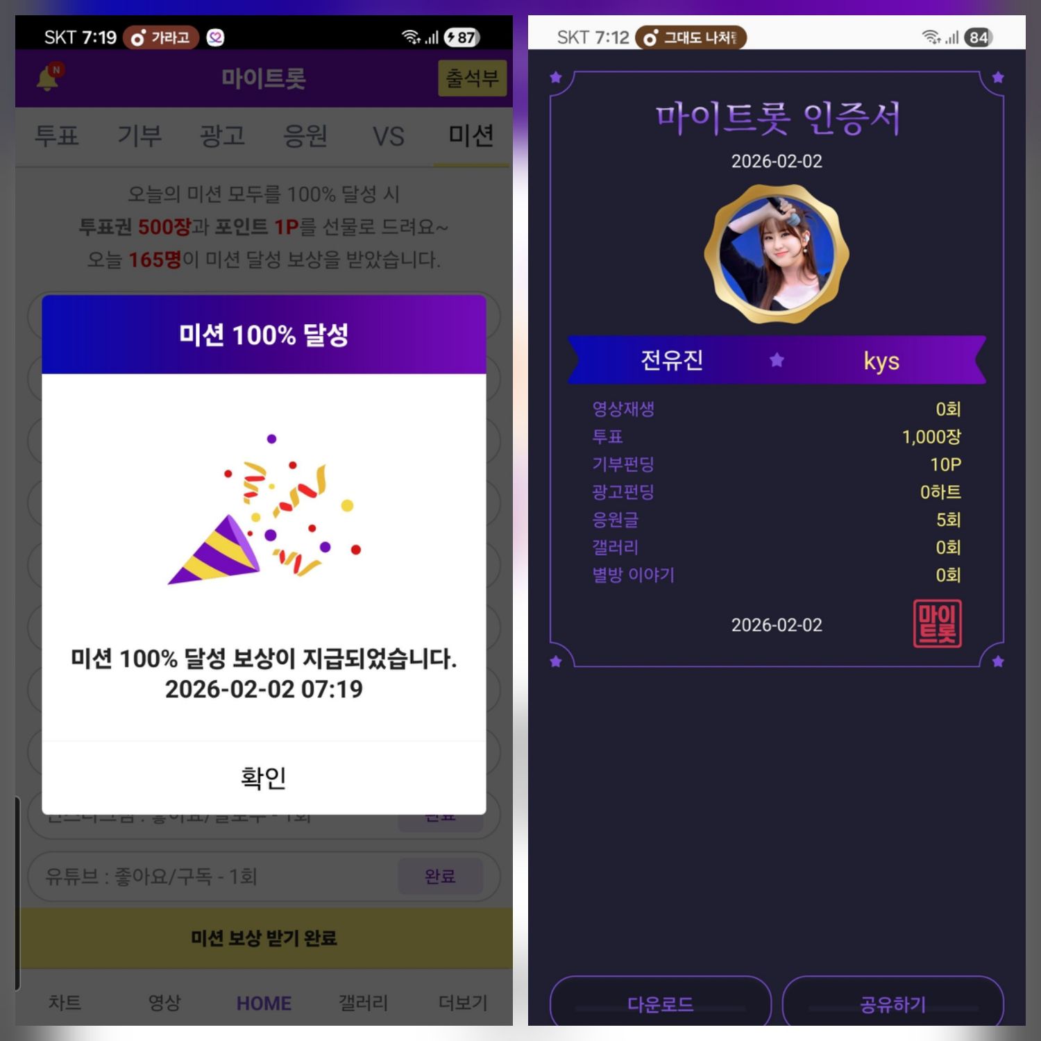 チョン・ユジンのビハインドカット