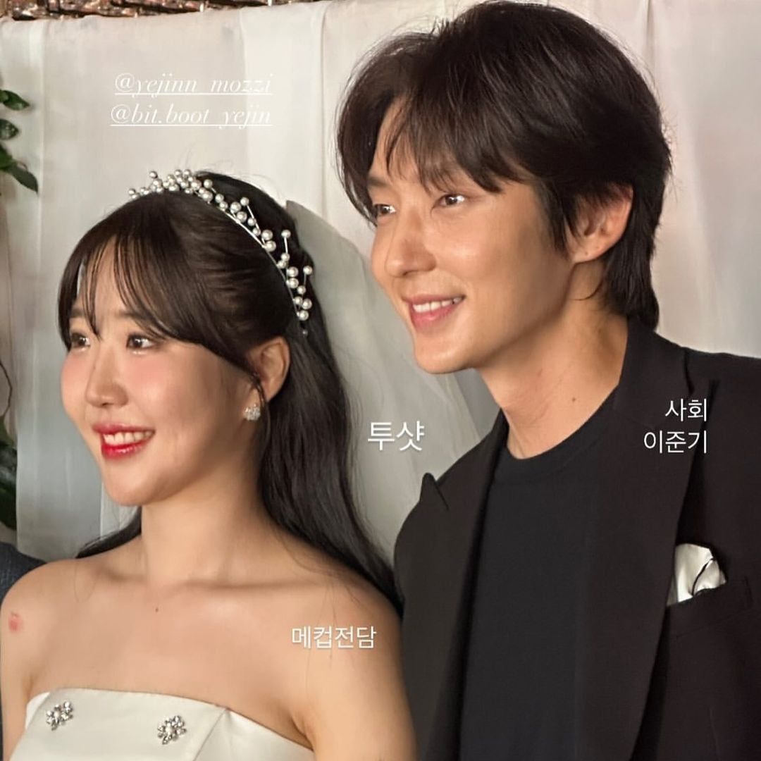 Behind-the-scenes cut of Lee Joongi