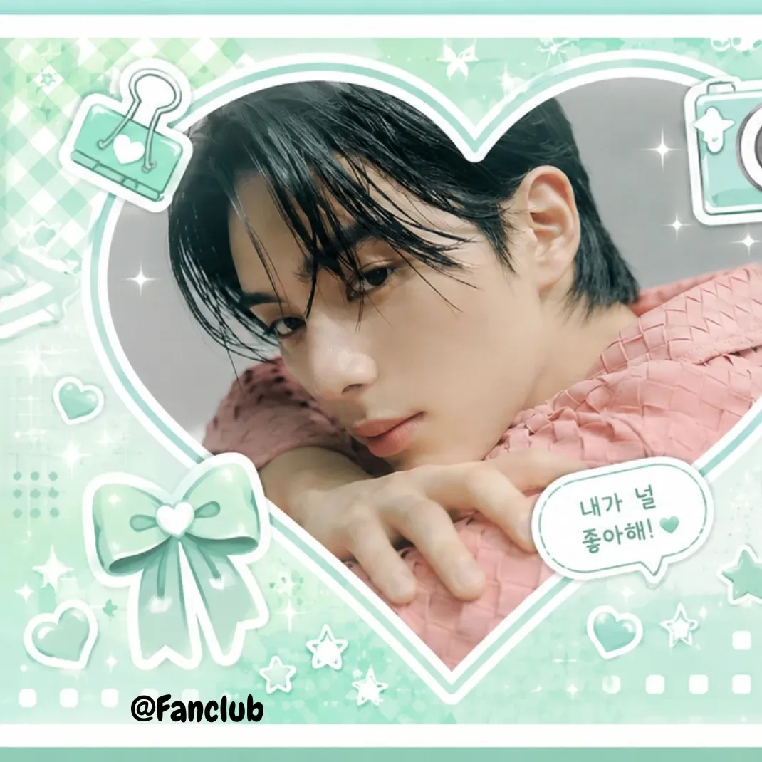 Behind-the-scenes cut of Lee Chaemin