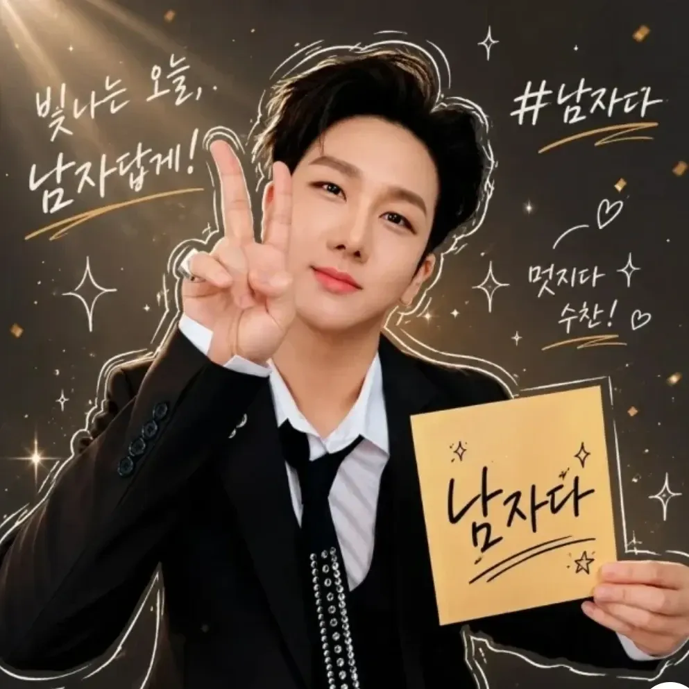Behind-the-scenes cut of Kim Soochan