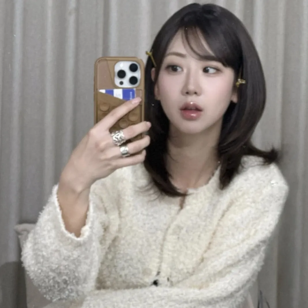 粉絲拍下的姜蕙妍瞬間