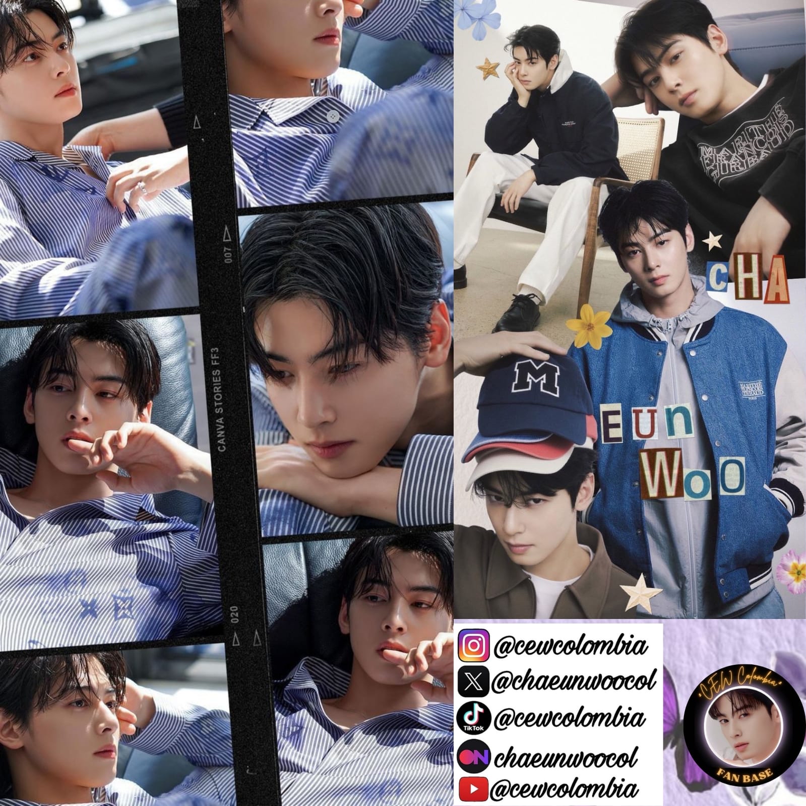 Behind-the-scenes cut of Cha Eunwoo