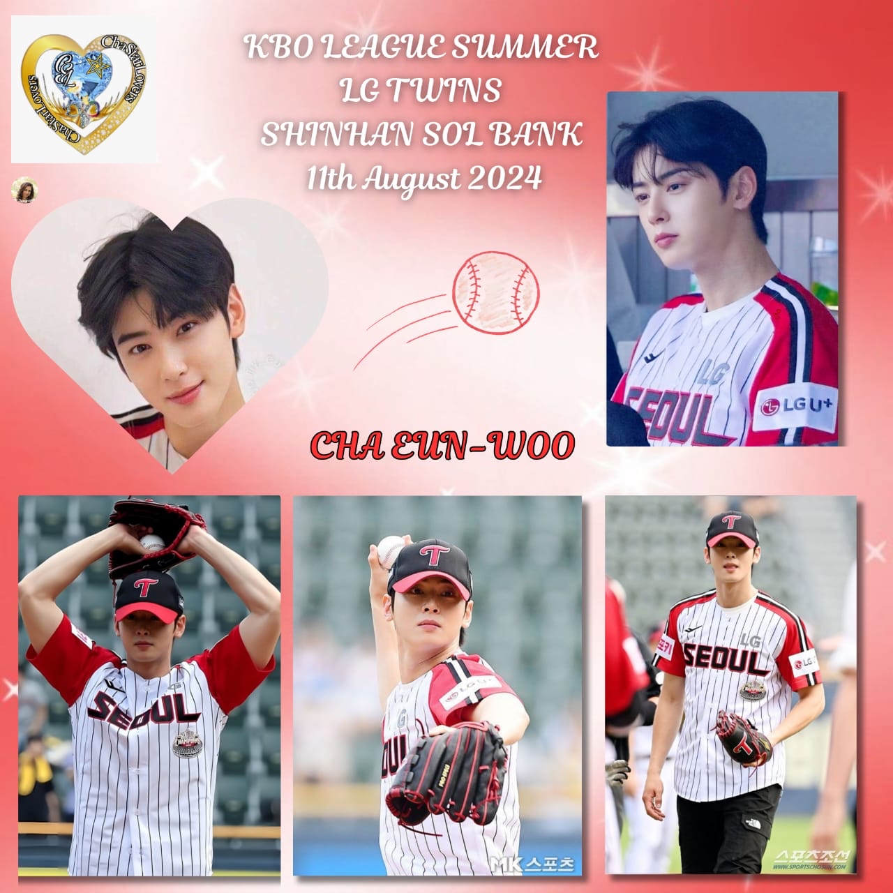 A moment captured by a fan of Cha Eunwoo
