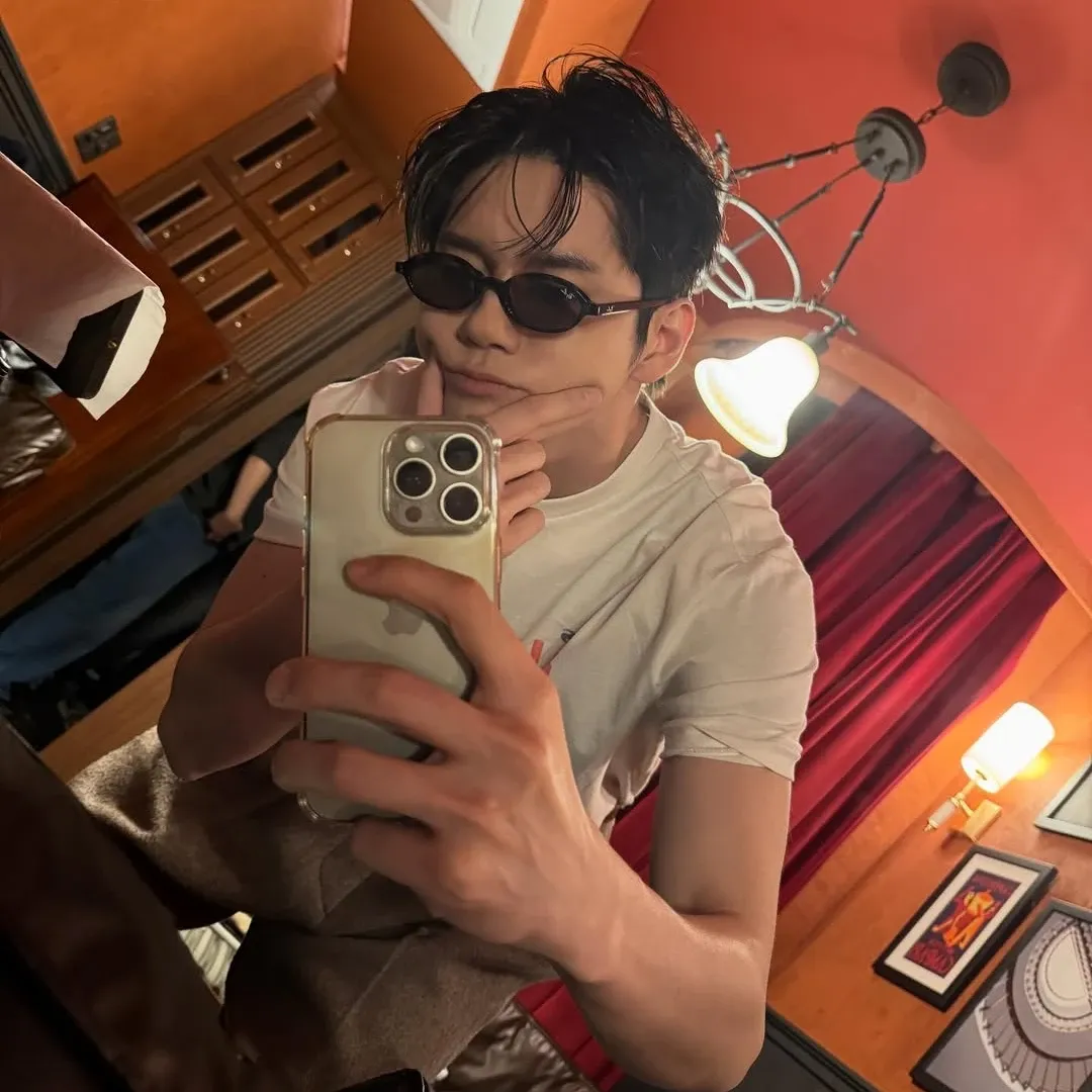 옹성우의 비하인드 컷