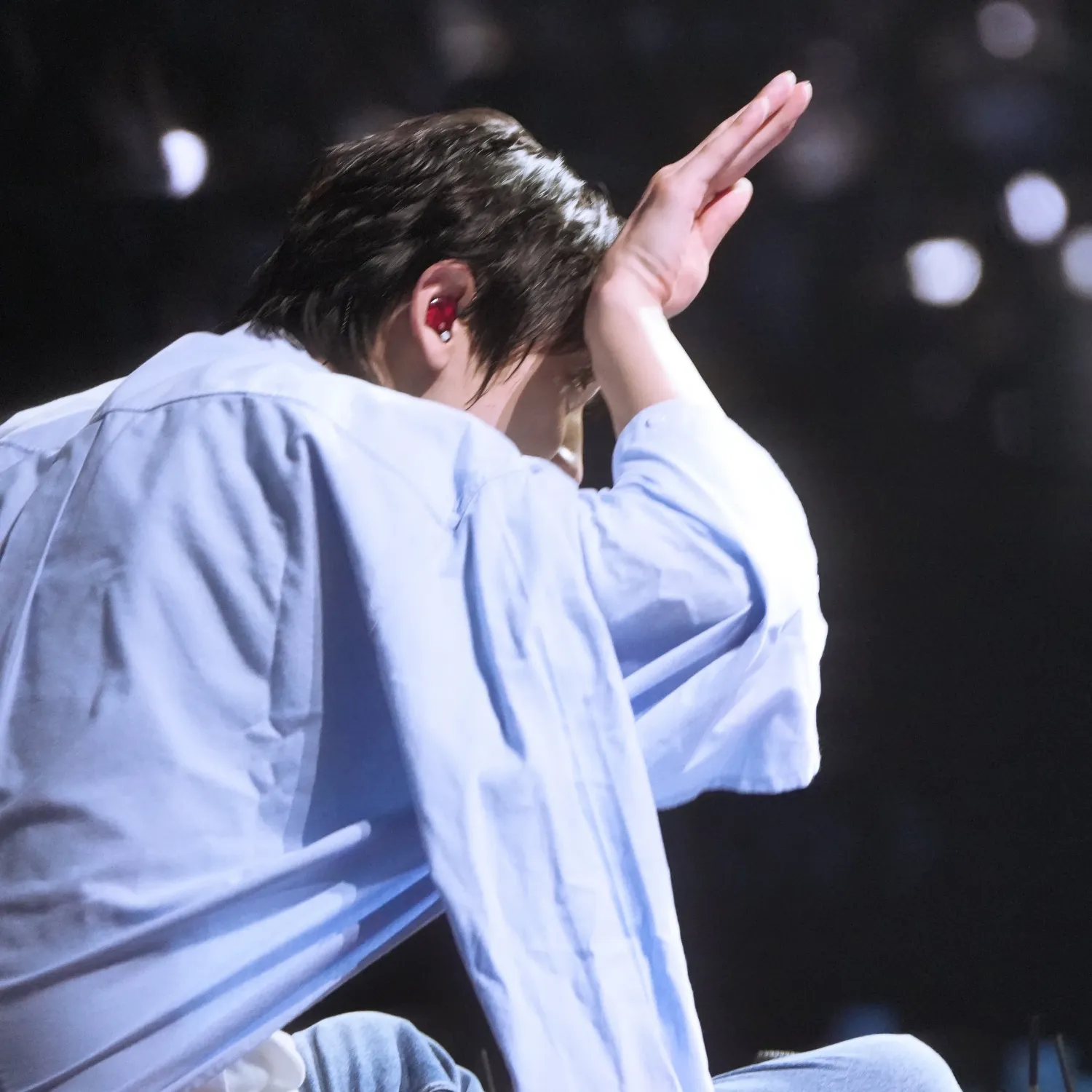 Recent activity shot of Chanyeol