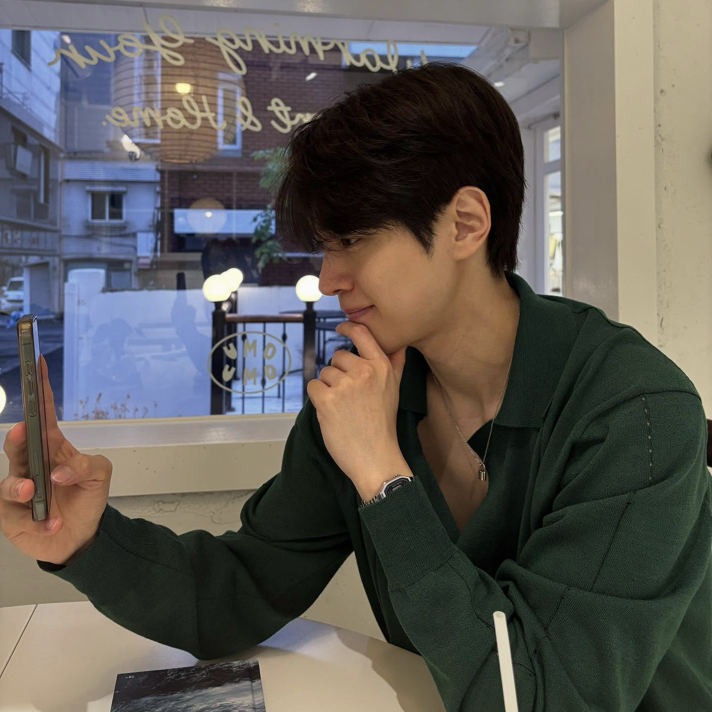 A moment captured by a fan of Kang Youseok