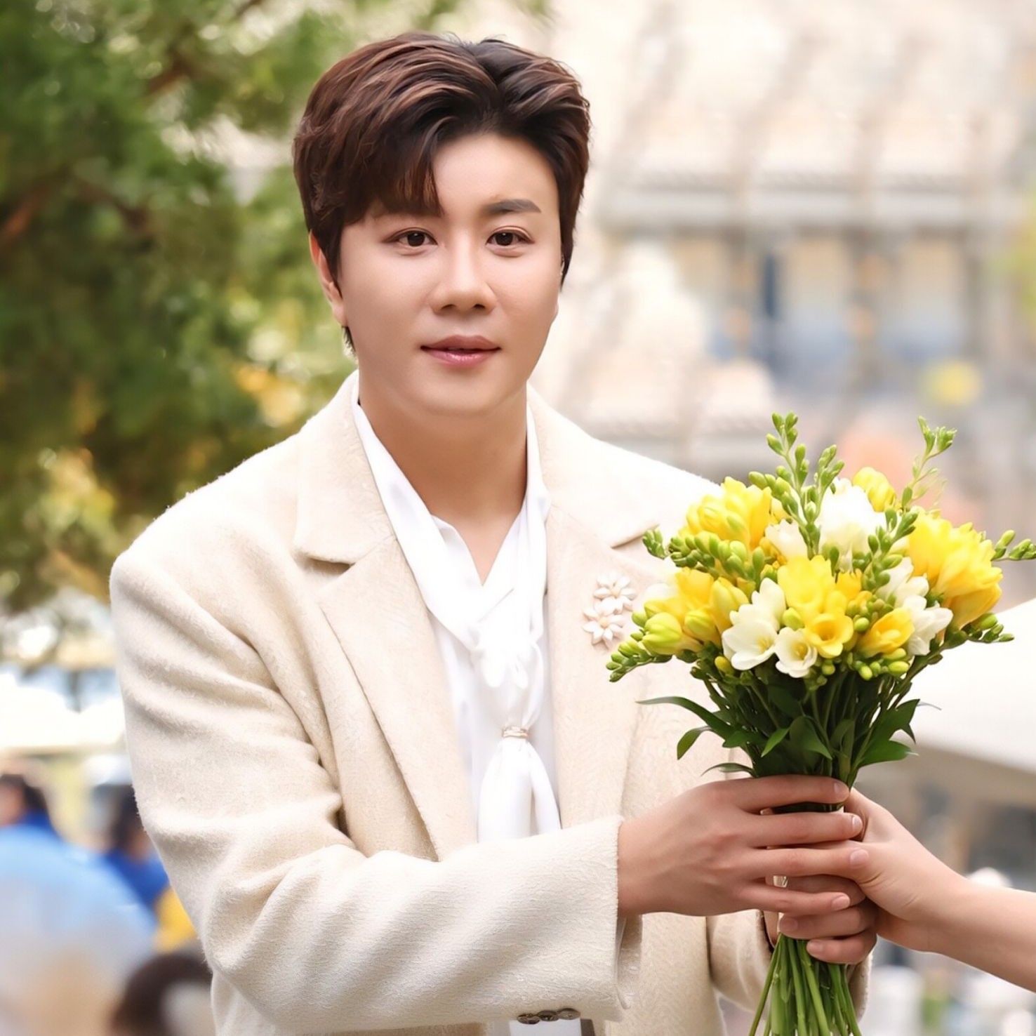 ファンが撮影したチン・ヘソンの瞬間