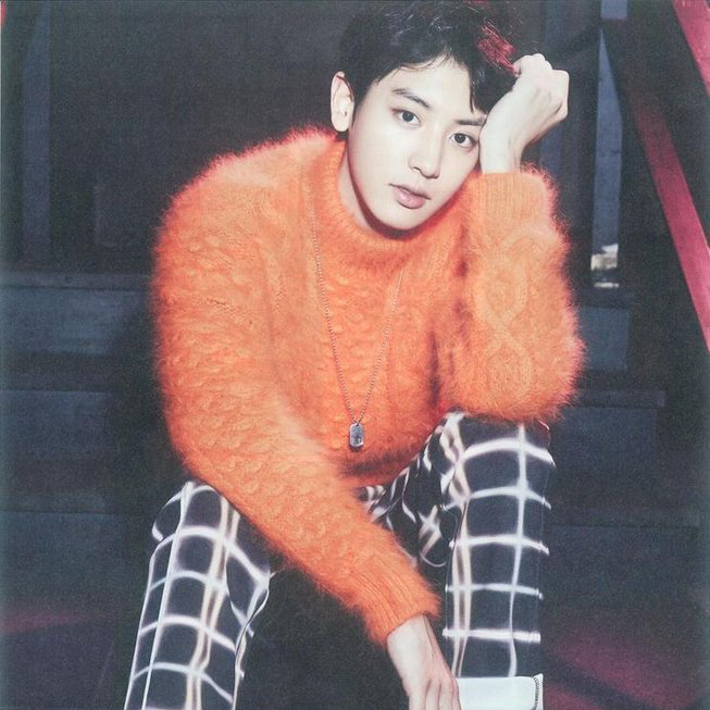 Behind-the-scenes cut of Chanyeol