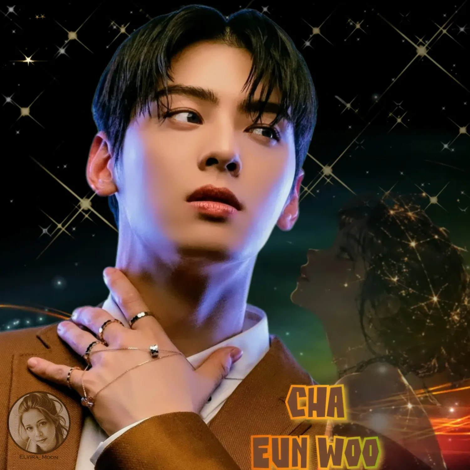 Recent activity shot of Cha Eunwoo