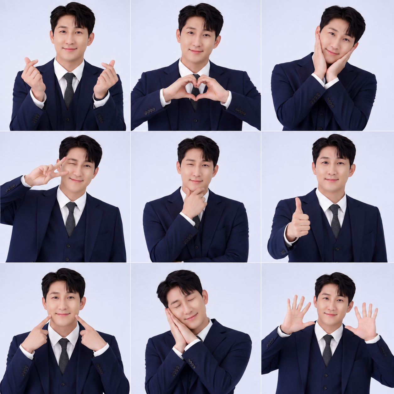 Behind-the-scenes cut of Na Sangdo