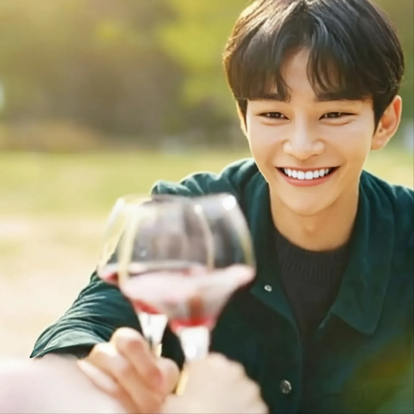 Recent activity shot of Kim Jaeyoung