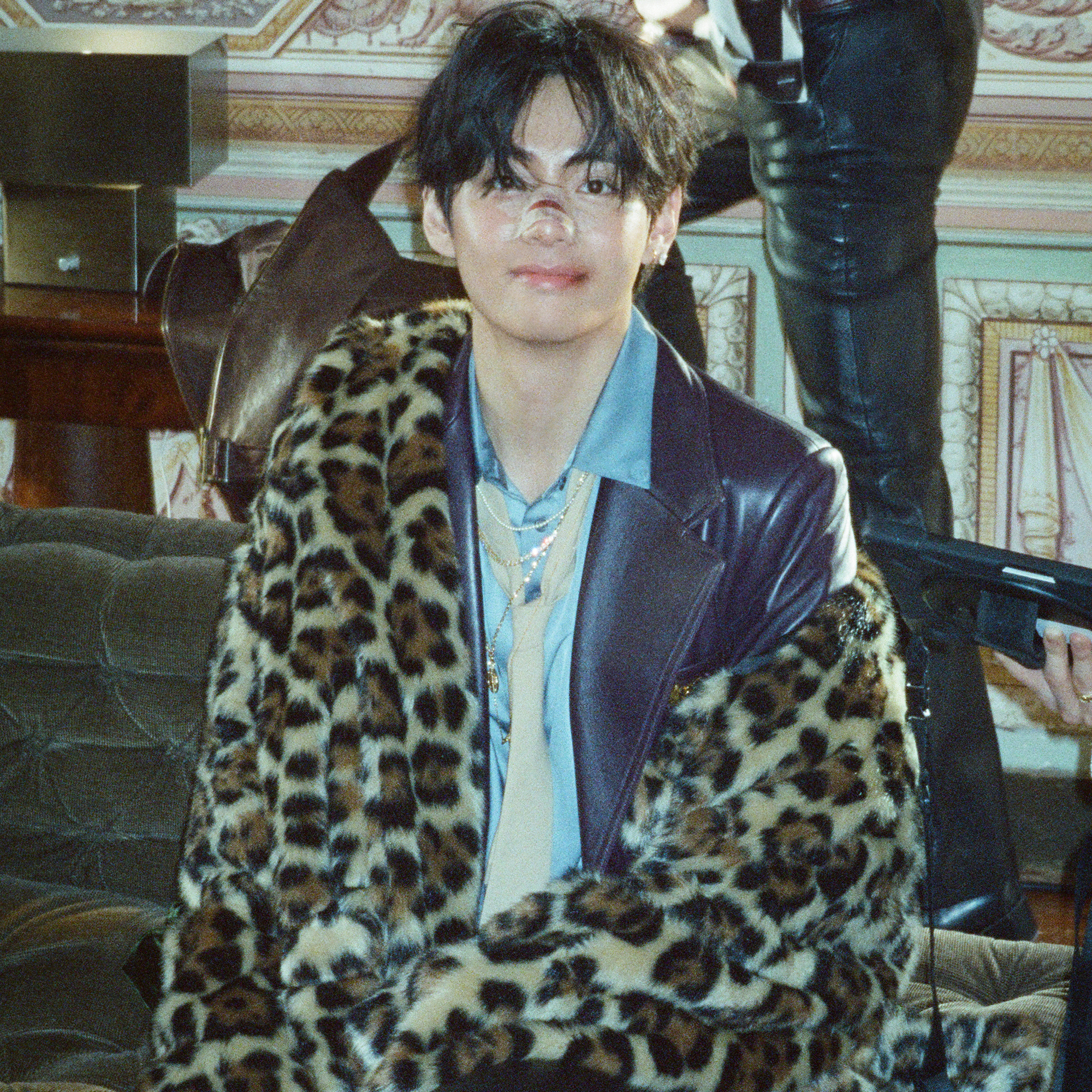 Recent activity shot of Kim Taehyung (V)